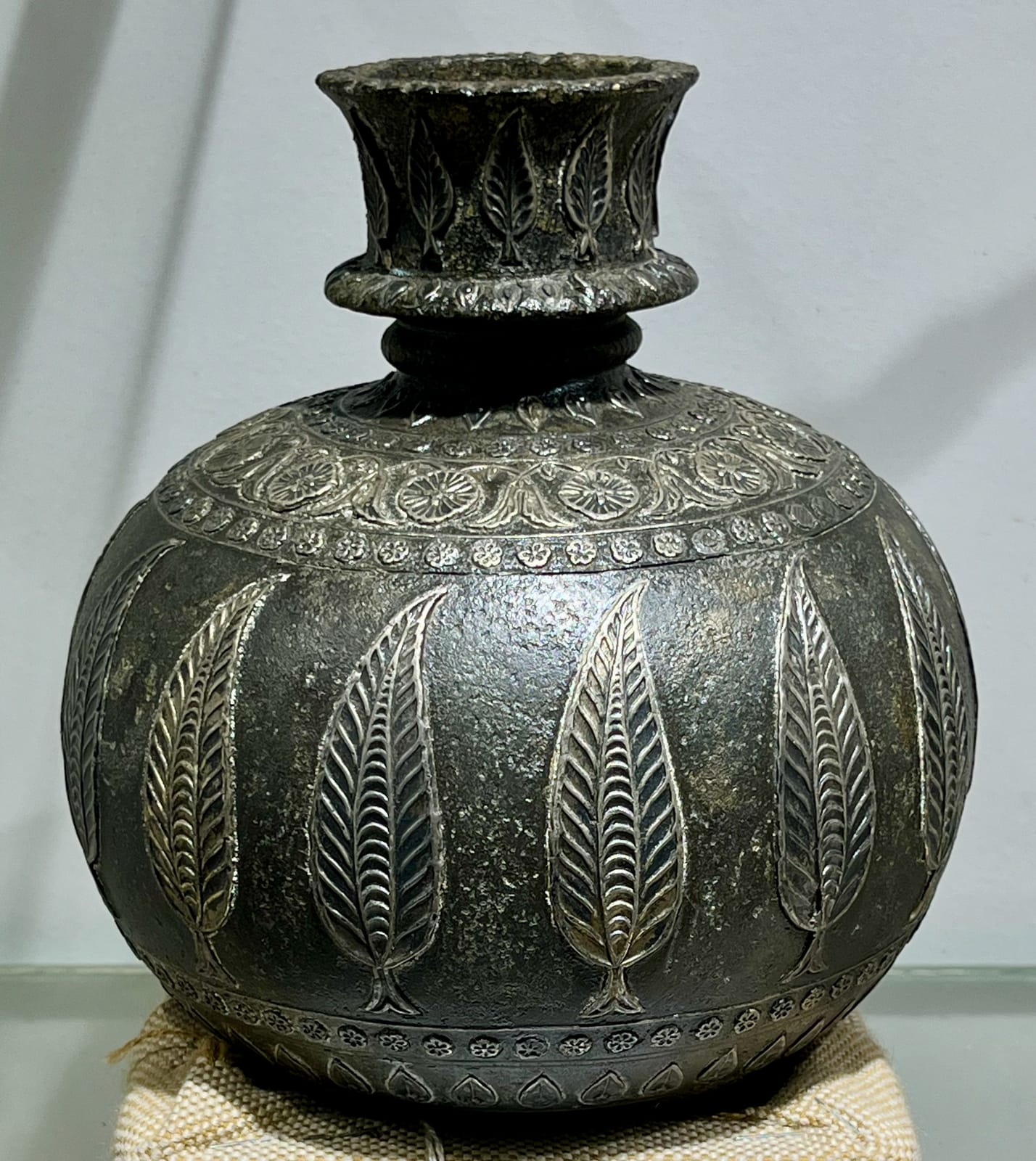 Decorated Bronze Pot