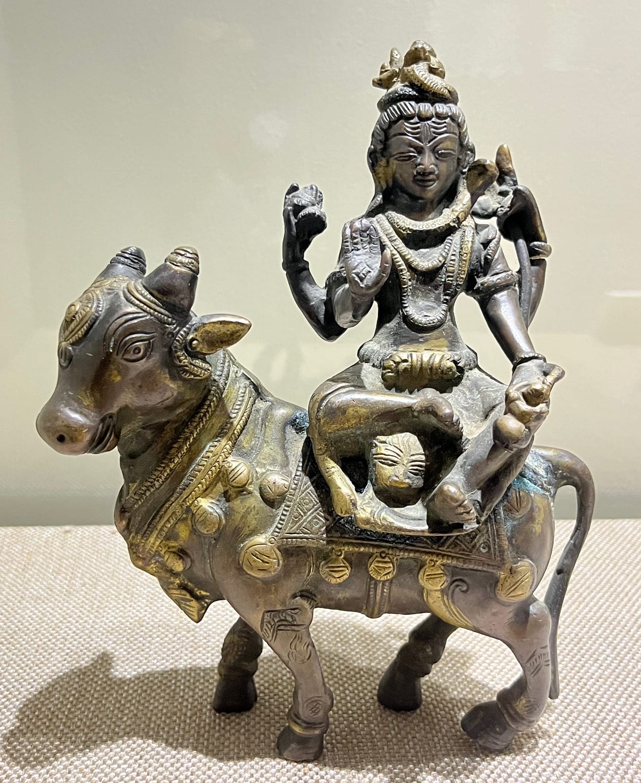 Shiva on Nandi